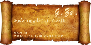 Gyöngyösi Zsolt névjegykártya